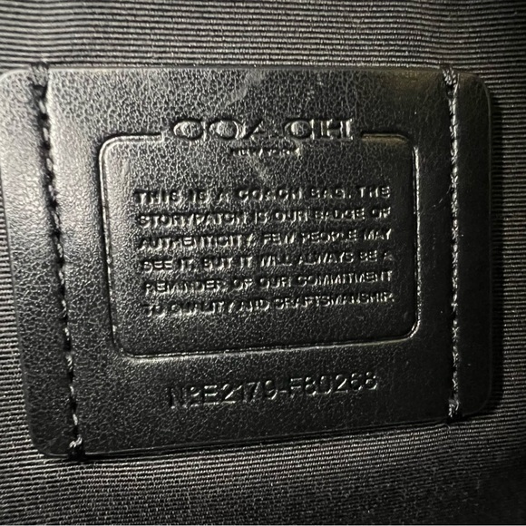 Coach Black Hallie Shoulder Bag - Picture 10 of 11